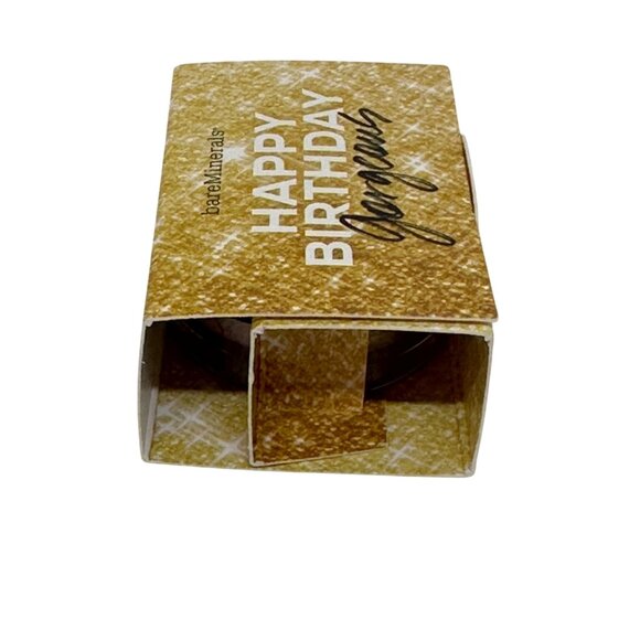 BareMinerals Happy Birthday Gorgeous Water Lily Eyeshadow Gold Sparkle Packaging - Picture 3 of 9